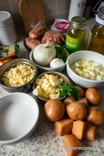 Lava Foot and Saltric Soup ingredients