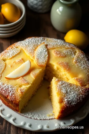 Lemon Cake Inspired by The Great Gatsby presentation