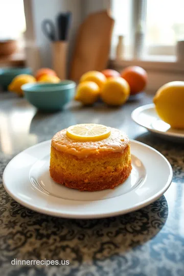 Lemon Cake Inspired by The Great Gatsby steps