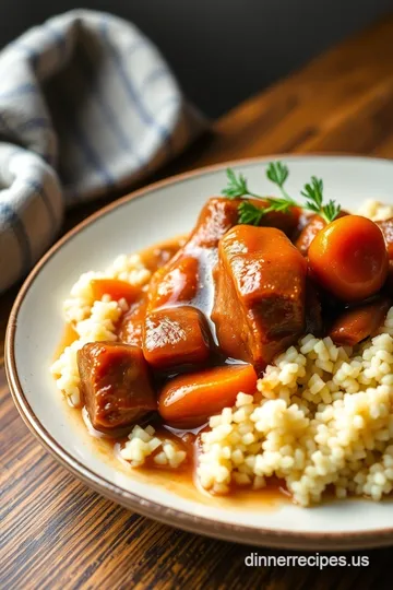 Luxurious Golden Demi Glace Recipe presentation