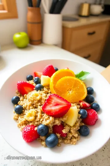 Quinoa and Fruit Salad with Citrus Vinaigrette steps