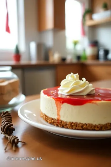 No-Bake Cheesecake with a Warm Spice Twist steps