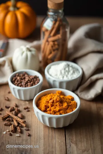 No Bake Pumpkin Energy Bites ingredients