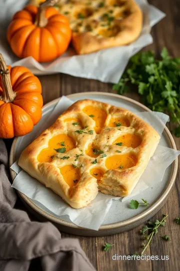 Bake Pumpkin Focaccia with Fresh Herbs steps