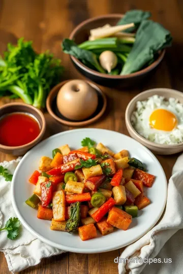 Air Fryer Veggie Stir-Fry: Quick &amp Healthy Delight ingredients
