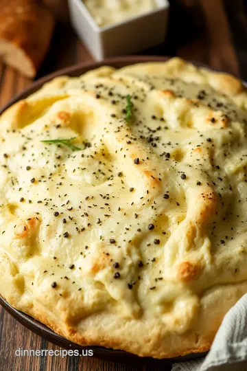 Quick Cacio e Pepe Sourdough Delight presentation
