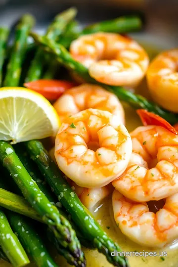 Quick Garlic Butter Shrimp Delight in 20 Minutes presentation