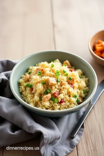 Quick Leftover Turkey Fried Rice Recipe steps