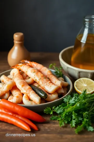 Quick Seafood Spring Dinner Delight: Shrimp &amp Asparagus Sauté ingredients