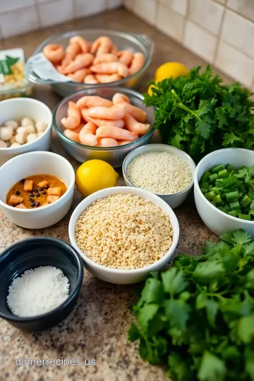Quick Shrimp Delight with Lemon Zest ingredients