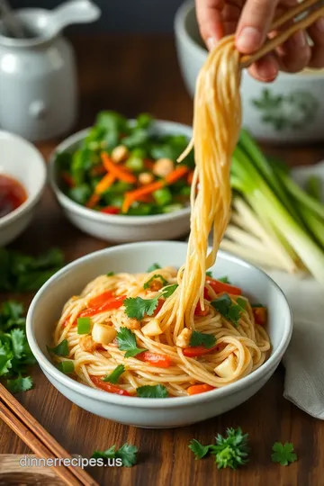 Stir-Fried Rice Noodles with Fresh Vegetables steps