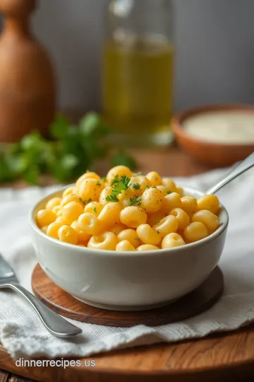 Quick Stovetop Mac and Cheese Delight presentation