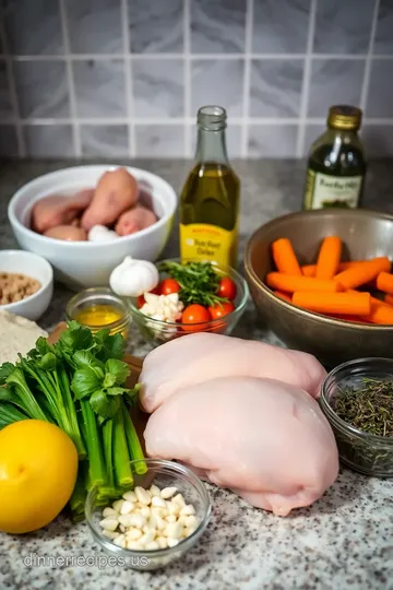 Herb-Roasted Chicken with Seasonal Vegetables ingredients