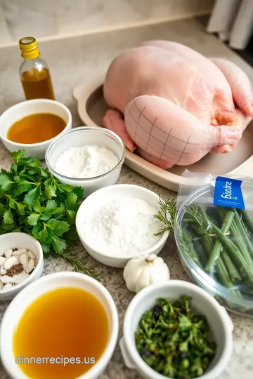 Herb-Crusted Roast Chicken with Seasonal Vegetables ingredients
