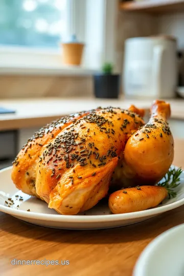 Herb-Crusted Roast Chicken with Seasonal Vegetables steps