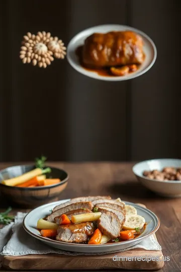 Honey-Glazed Roast Pork with Roasted Veggies steps