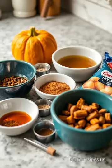 Sweet Spiced Roasted Pumpkin ingredients