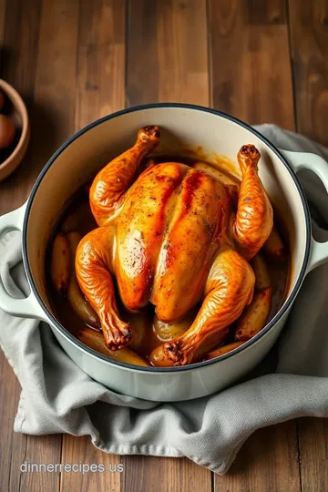 Ultimate Juicy Roast Whole Chicken in Dutch Oven steps