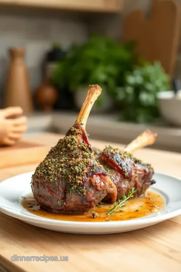 Buchanan’s Elegant Herb-Crusted Rack of Lamb steps