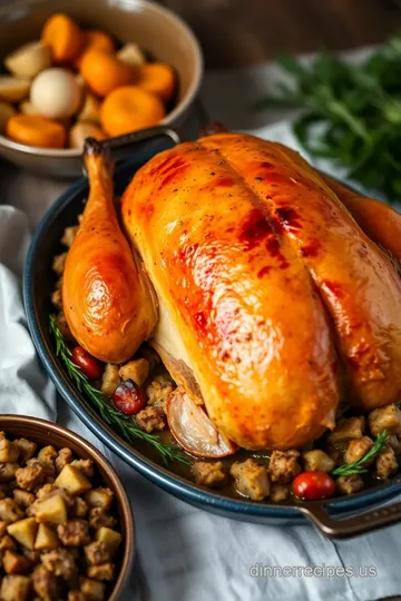 Roasted Turkey with Classic Stuffing steps
