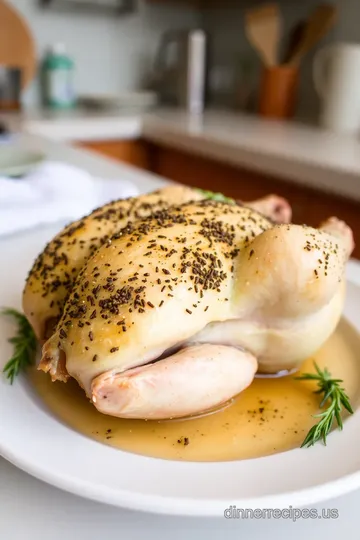 Herb-Crusted Roasted Chicken with Fine Ground Salt steps