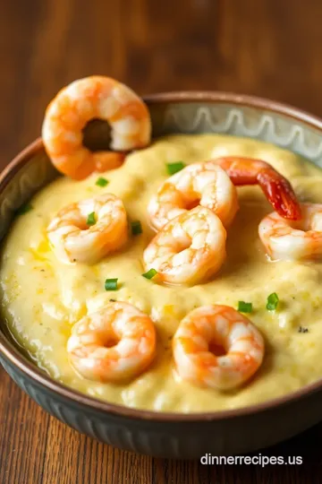 Southern Shrimp and Grits presentation