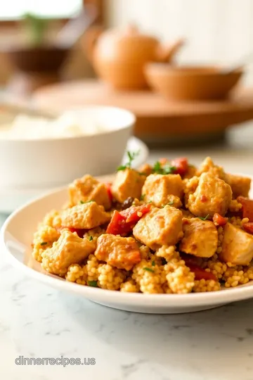 Savory Chicken &amp Quinoa Stew steps