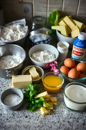 Savory Mini Quiches: A Just a Little Bite Recipe ingredients