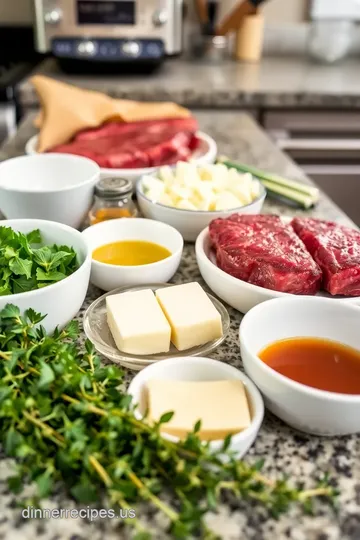 Flemings Livonia Inspired Steakhouse Meal ingredients