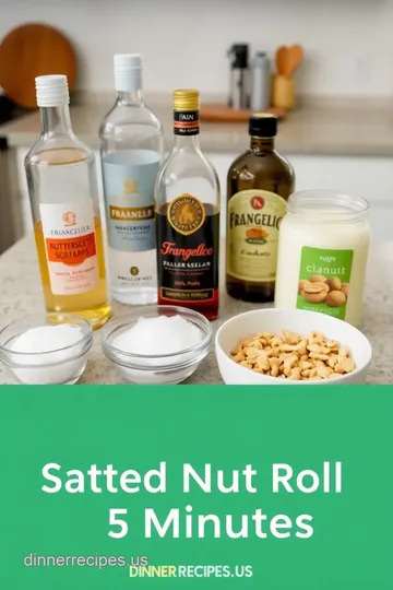 Shake Salted Nut Roll Shot Adventure ingredients