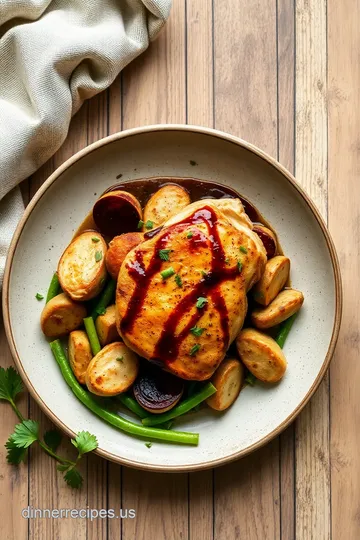 Bake Balsamic Chicken With Veggies In 45 Minutes steps