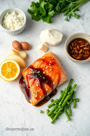 Sheet Pan Salmon with Miso Glaze in 30 Minutes ingredients