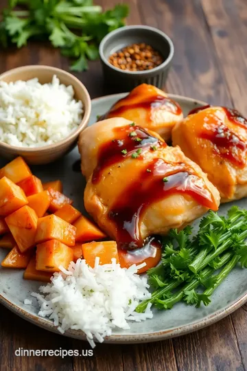 Savory Baked Chicken Thighs with Soy Glaze ingredients