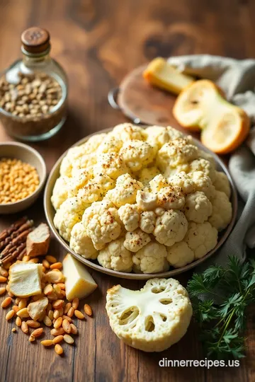 Roasted Cauliflower Delight in 30 Minutes ingredients
