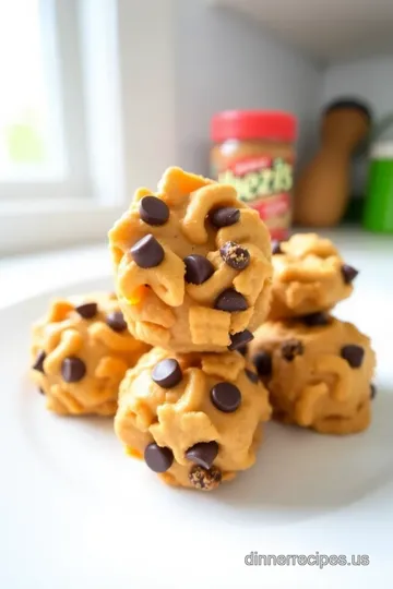 Simple recipe for cheez it peanut butter and chocolate: 5 Delicious No-Bake Bites! steps