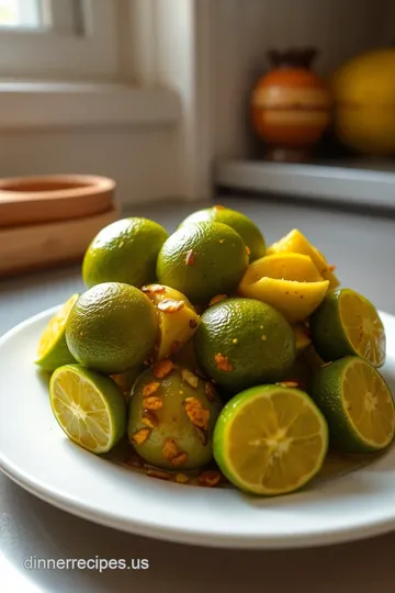 Spicy &amp Tangy Indian Lime Pickles (No Oil) steps