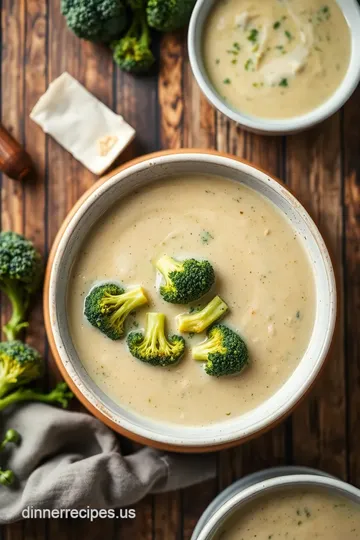 Quick &amp Creamy Stovetop Broccoli Soup steps