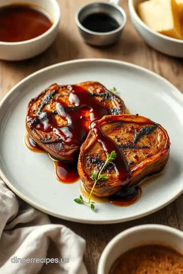 Stovetop Pork Chops in Honey Balsamic Glaze steps