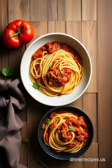 Stovetop Spaghetti with Quick Bolognese Sauce steps