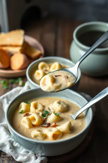 My Family’s Comforting Stovetop Tortellini Soup presentation