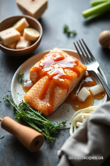 Baked Salmon with Sweet Maple Glaze ingredients