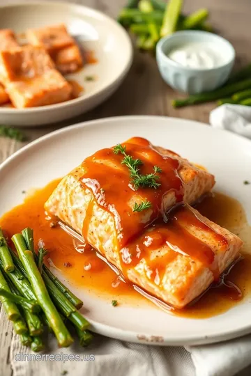 Baked Salmon with Sweet Maple Glaze steps