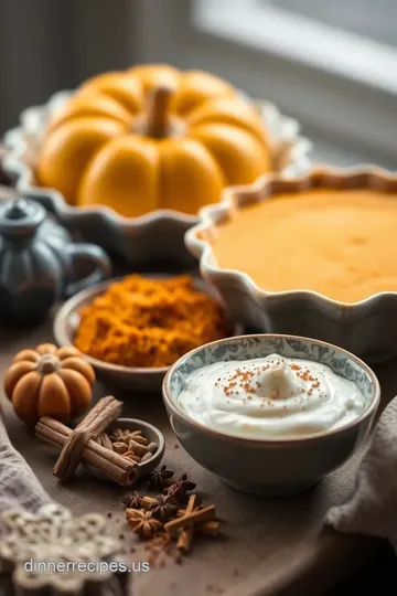 Pumpkin Bliss Pie with Creamy Spice Infusion ingredients