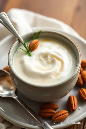 Warm Coconut Almond Creamer Delight presentation
