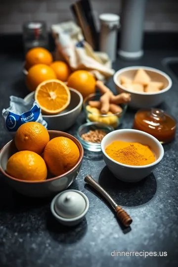 Zesty Citrus Immunity Shots Recipe ingredients
