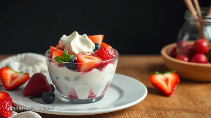 Freeze Greek Yogurt with Mixed Fruit Delight