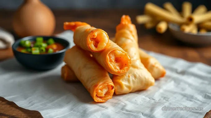 Air Fryer Shrimp Egg Rolls: Crispy Delight