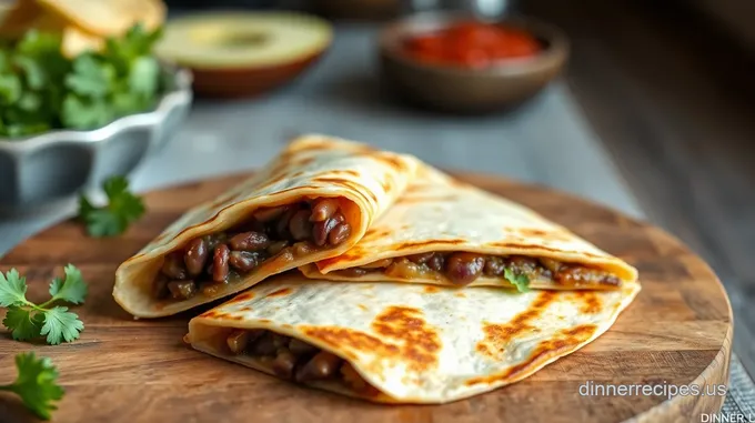 Baked Black Bean Quesadillas: A Flavorful 40-Minute Meal