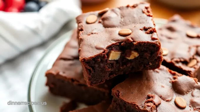 Decadent Cosmic Brownies: Guilt-Free Chocolate Indulgence