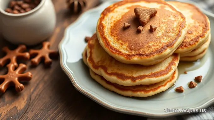Gingerbread-Flavored Baked Pancakes